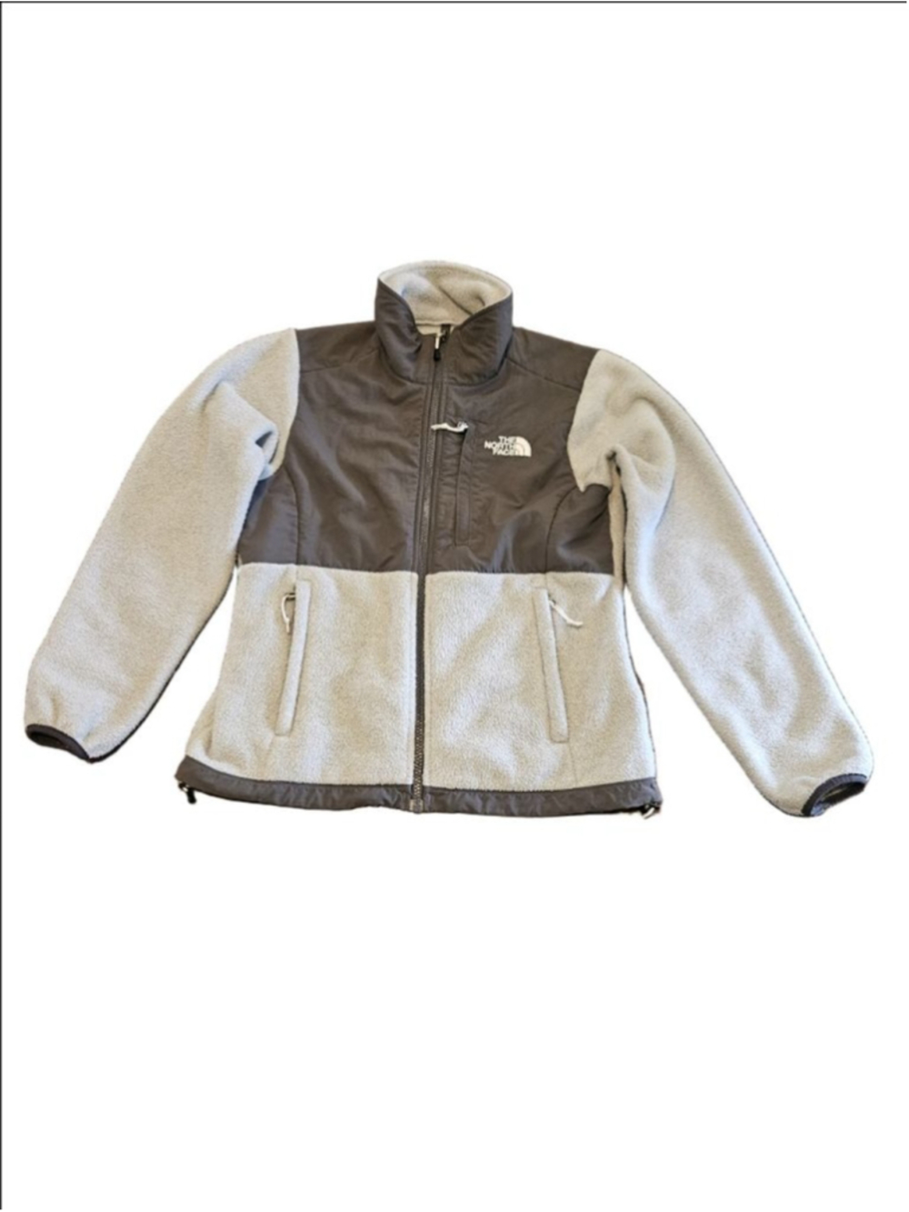 Women's The North Face Gray & Charcoal Denali Fleece Jacket XS